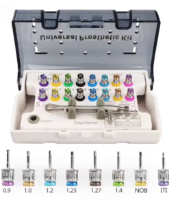 High Quality Screwdriver Tools Dental Implant Torque Wrench Ratchet 10-70NCM with Drivers & Wrench Kit